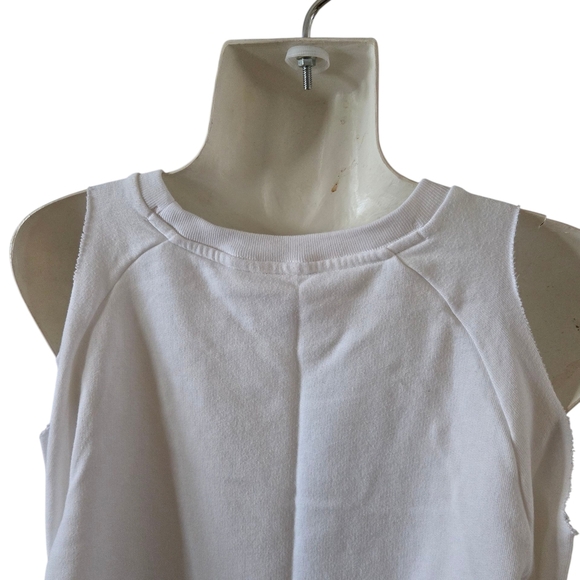 PINK Victoria's Secret White Cold Shoulder Top - Picture 6 of 7